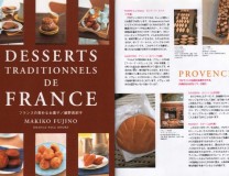 Livre Japonais sur les Desserts Traditionnels de la France